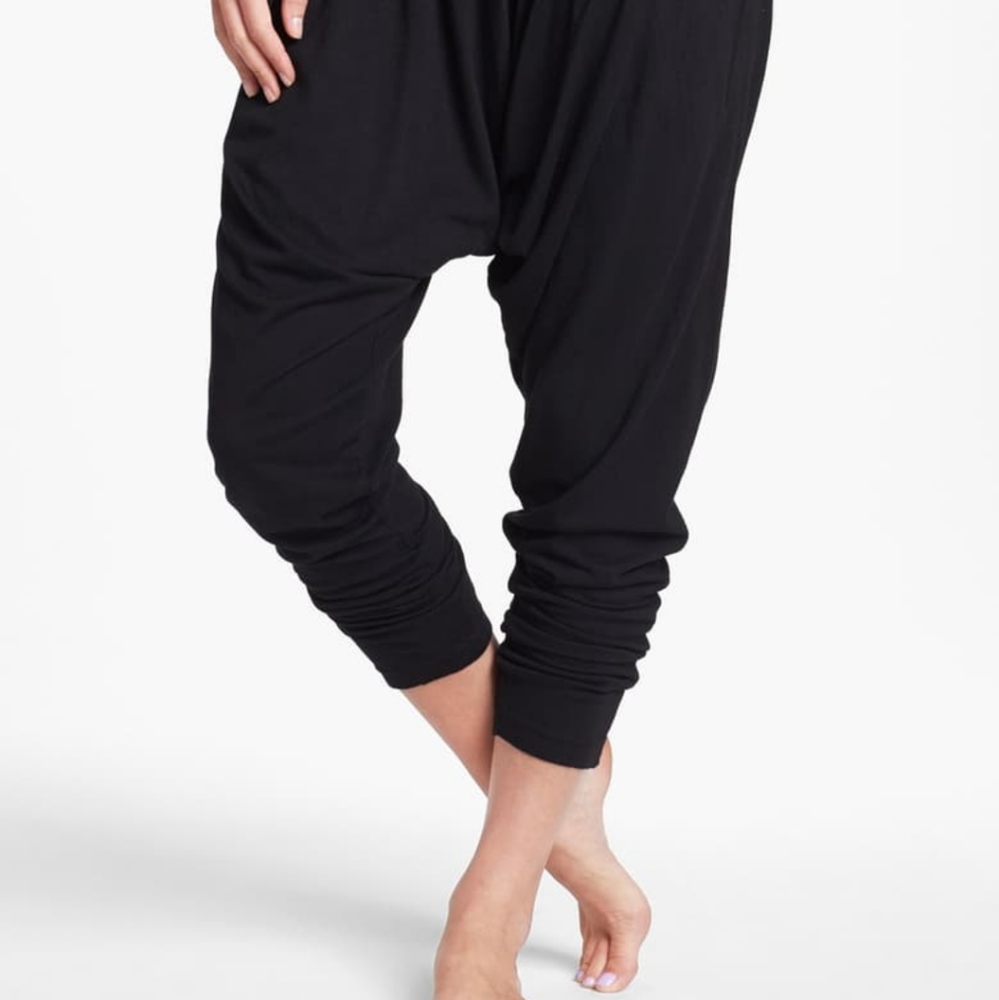 Hard Tail Forever foldover harem pants
